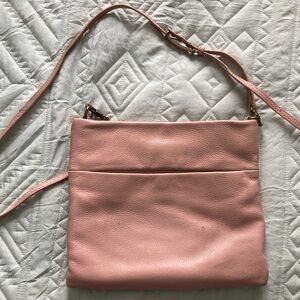 The Sak Collective Pink Leather Crossbody Bag